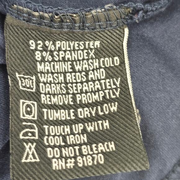 Bolle Golf Tech Navy Blue Long Sleeve Activewear T-Shirt Layer Men's Size L 3040 - Picture 4 of 7